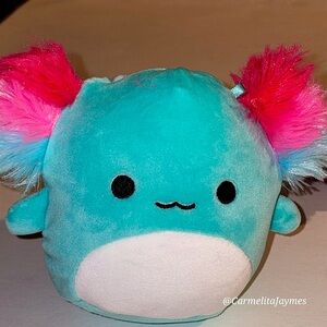 ANASTASIA 🦎 Bright Blue Axolotl Original Squishmallow By Kellytoy NWOT